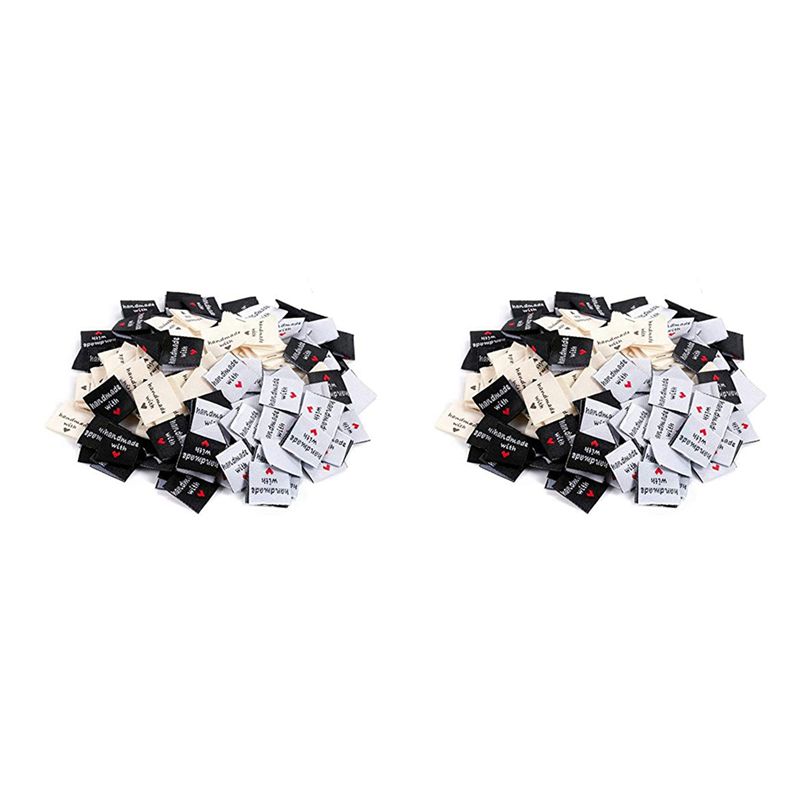 Sewing Labels - A02M-300 Adet El Yapımı Dikilebilir Dokuma