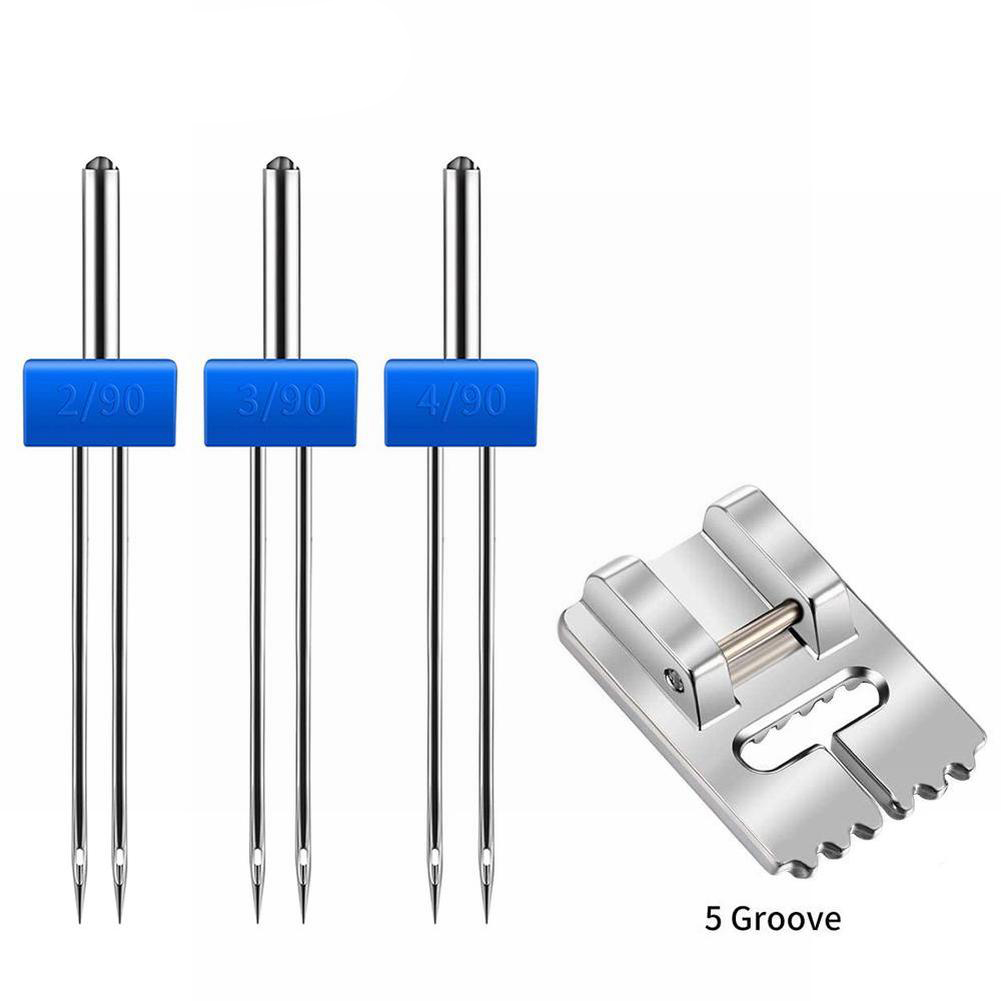 Twin Needle Stretch - Pintuck Baskı Ayağı Dikiş Baskı Ayağı