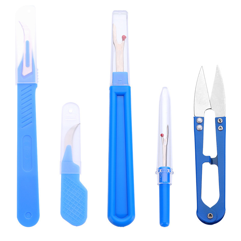 Seam Ripper Tool - Mavi Dikiş Açıcı Seti, Dikiş İpliği