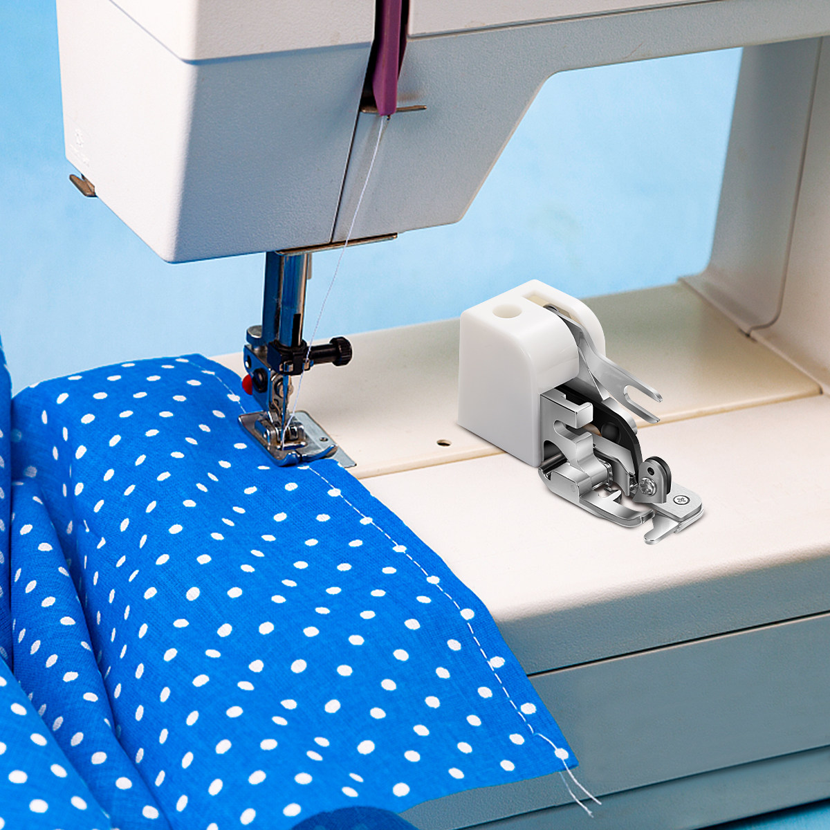 Sewing Machine Fabric - Yan Kesici Dikiş Makinesi Baskı Ayağı