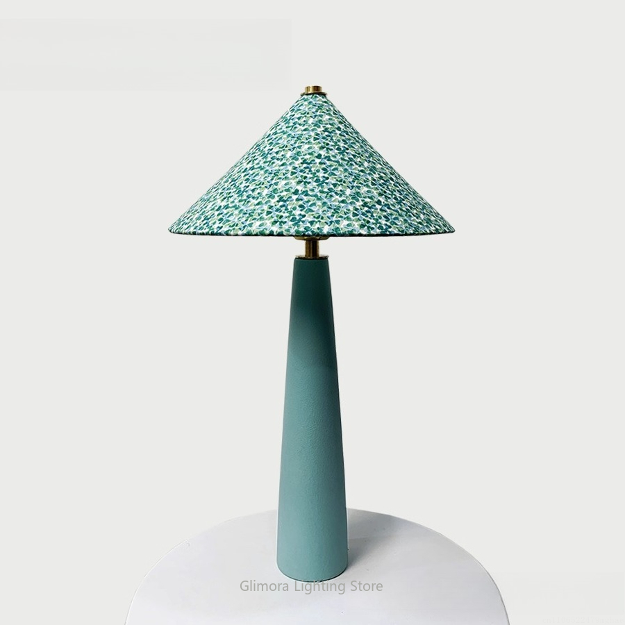 Century Textile & Sewing Supply Hours - Teal Şemsiye Şeklinde Masa Lambası: Orta
