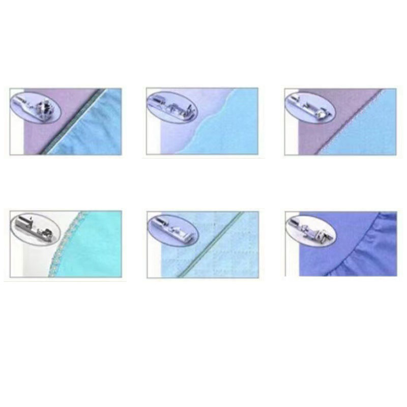 6 adet/Set baskı ayağı şarkıcı - Sewing Gathering incelemesi ve fiyatı