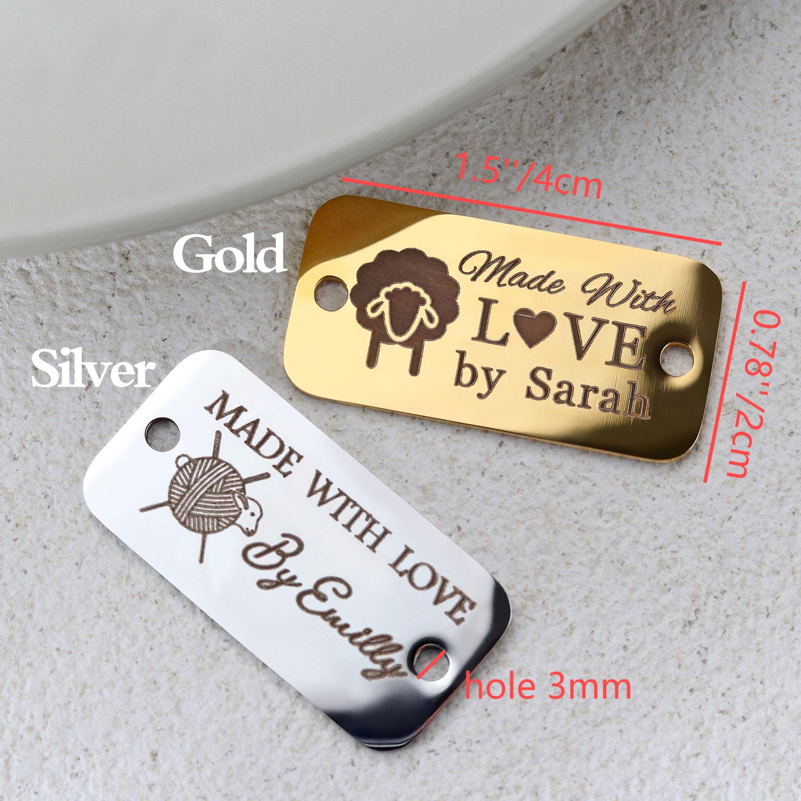 Kişiselleştirilmiş Metal Yuvar - Sewing Labels incelemesi ve fiyatı
