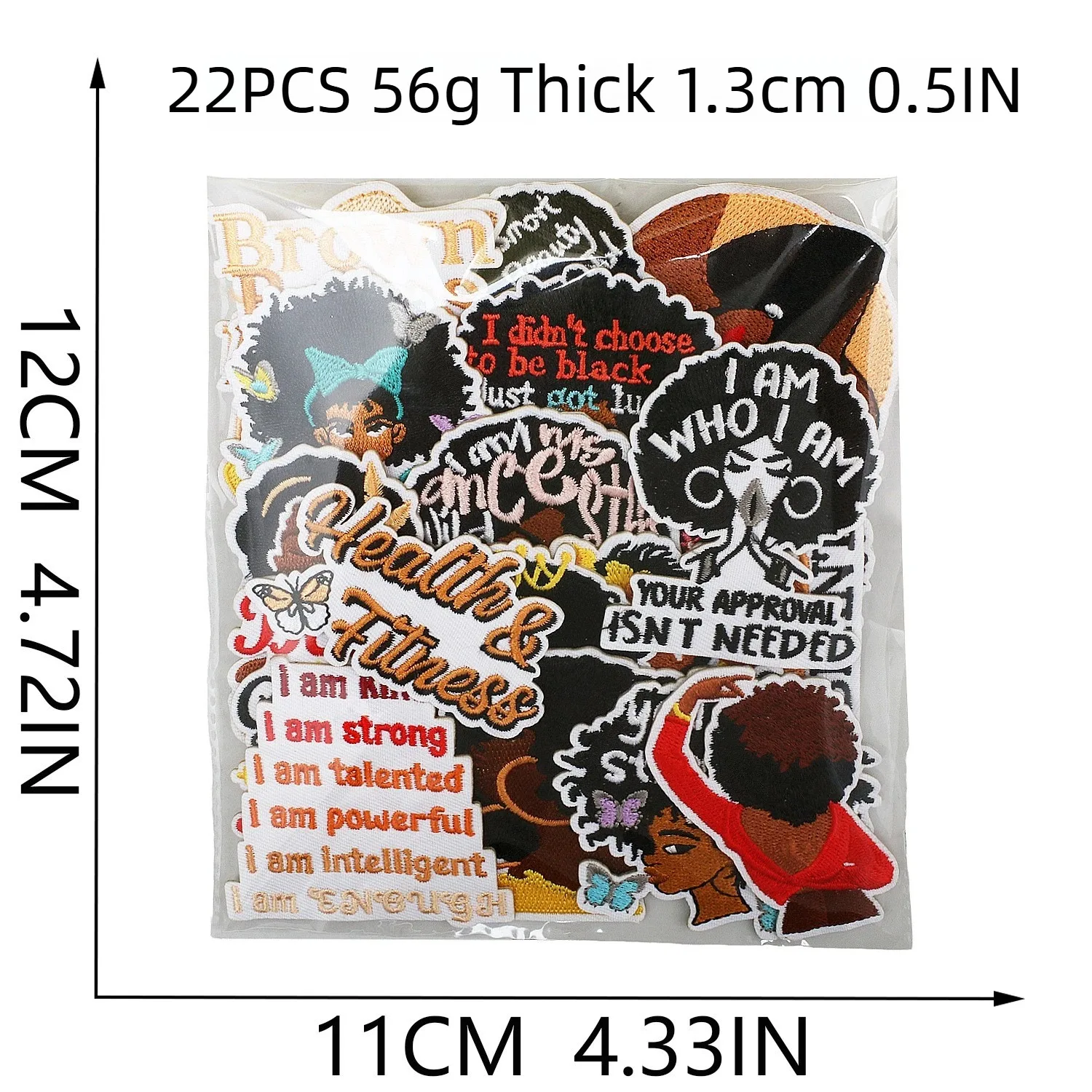 1/5 adet karikatür siyah nakış - Sewing Labels incelemesi ve fiyatı