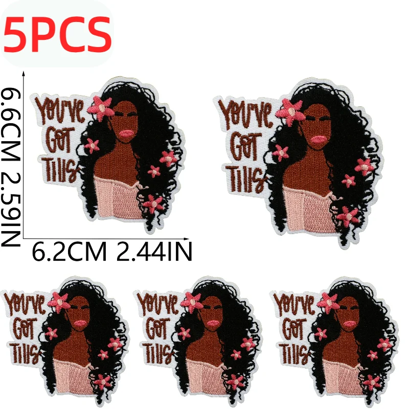 1/5 adet karikatür siyah nakış - Sewing Labels incelemesi ve fiyatı