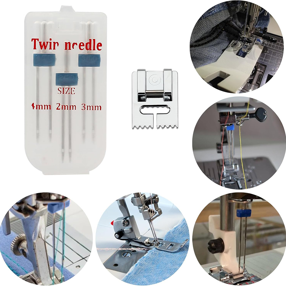 6 adet ikiz iğne çift iğne 9 o - Twin Needle Stretch incelemesi ve fiyatı