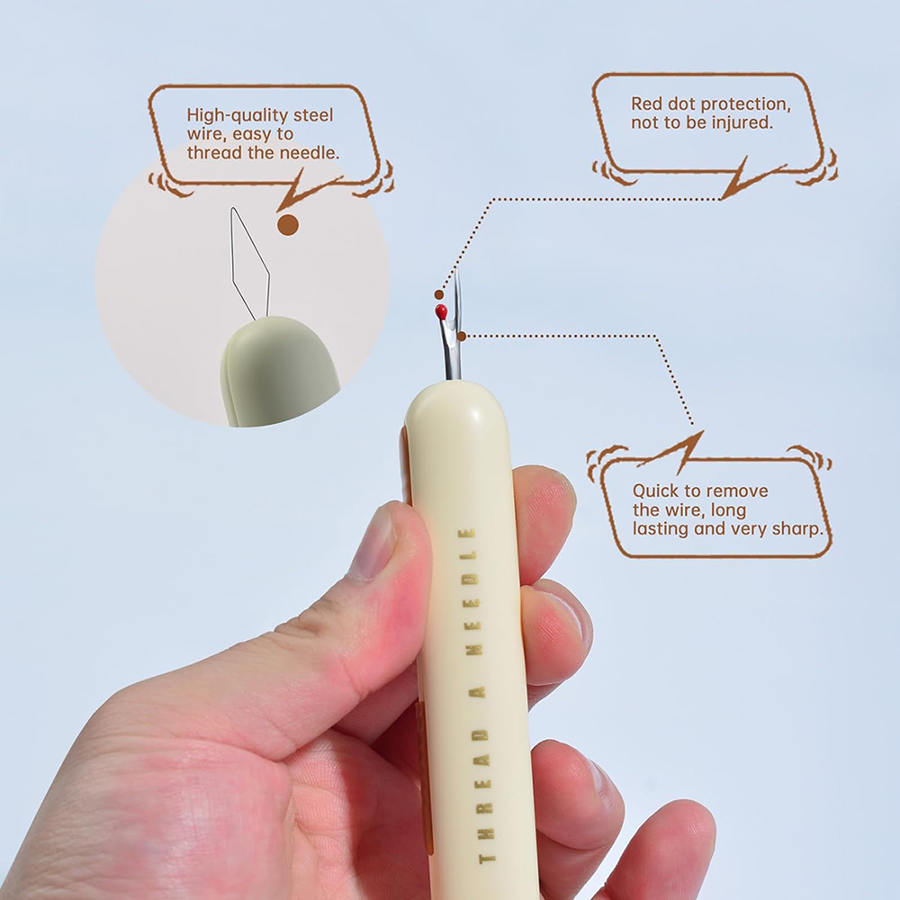 2 in 1 iğne Threader dikiş Rip - Seam Ripper Tool incelemesi ve fiyatı