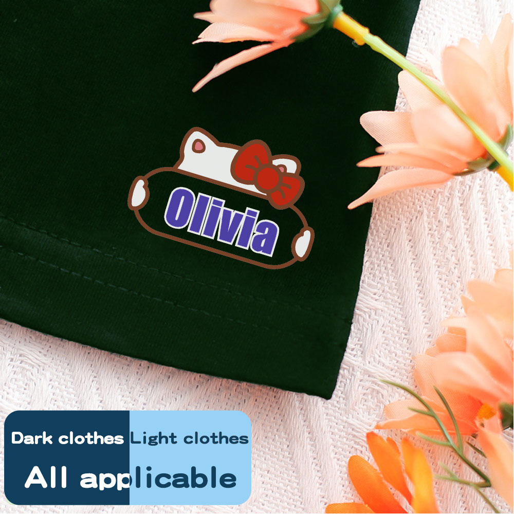 Özel demir isim etiket kişisel - Sewing Labels incelemesi ve fiyatı