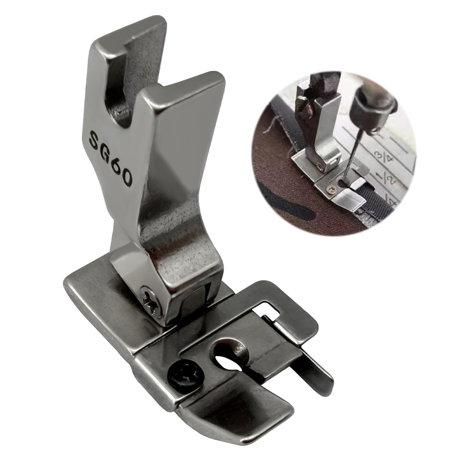 1/4 İnç Dikiş Ayağı # SG60 Juk - Seam Gauge Metal incelemesi ve fiyatı